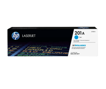 HP 201A Cyan Original LaserJet Toner Cartridge CF401A