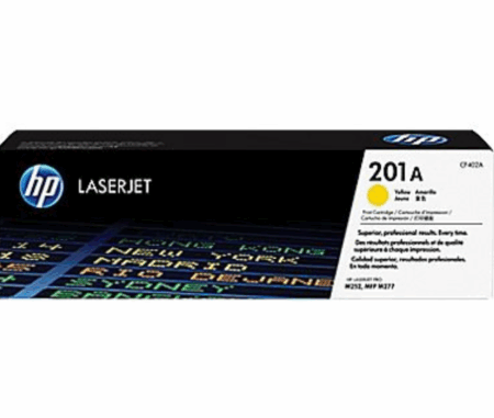 HP 201A Yellow Original LaserJet Toner Cartridge CF402A