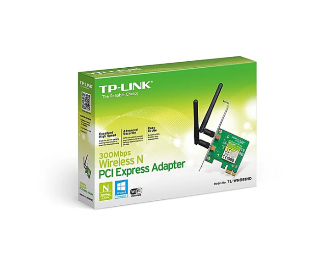 TP-Link 300Mbps Wireless N PCIe Adapter - TL-WN881ND 3