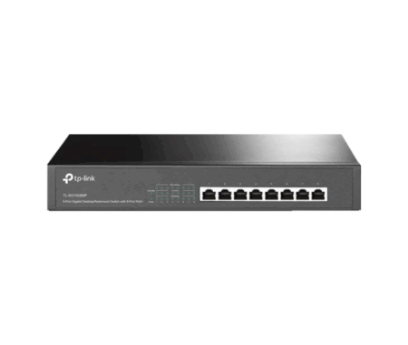 TP-Link 8-Port Gigabit Desktop/Rackmount Switch PoE+ TL-SG1008MP