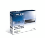 TP-Link 8-Port Gigabit Smart PoE+ Switch 2 SFP TL-SG2210P 1