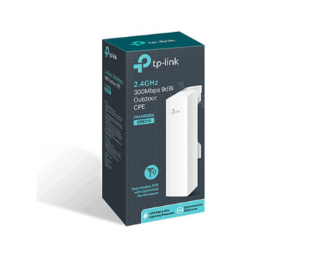 TP-Link CPE210 2.4GHz 300Mbps 9dBi Outdoor CPE