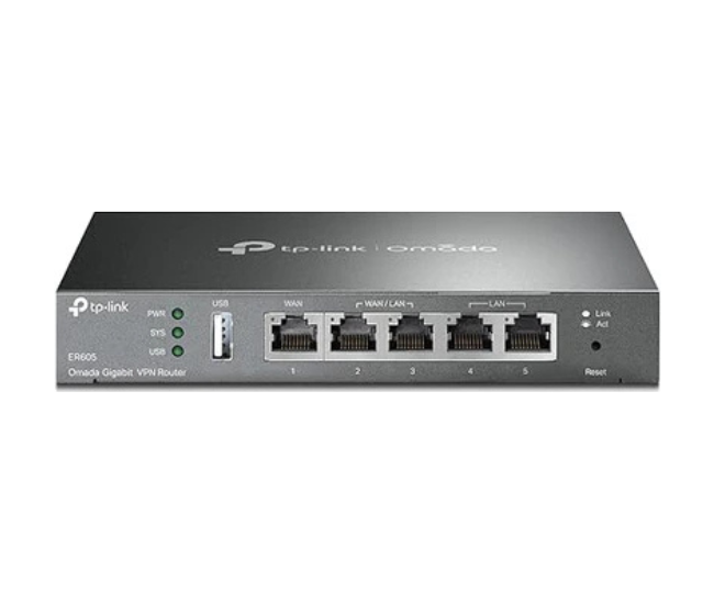 TP-Link Omada Gigabit VPN Gateway TL-ER605 1