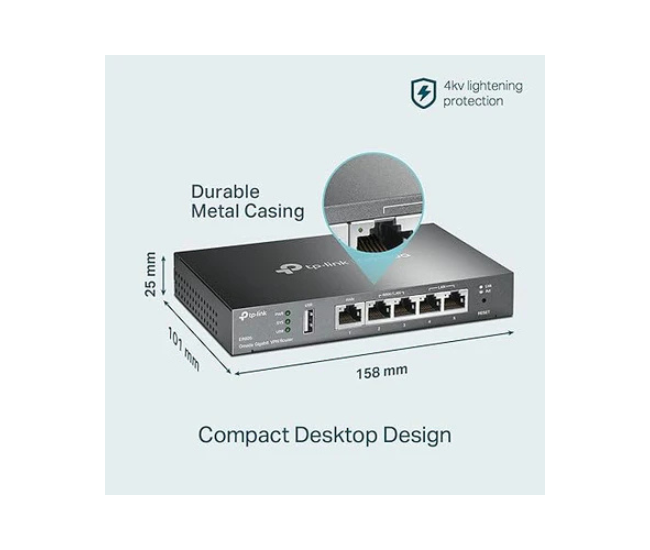 TP-Link Omada Gigabit VPN Gateway TL-ER605