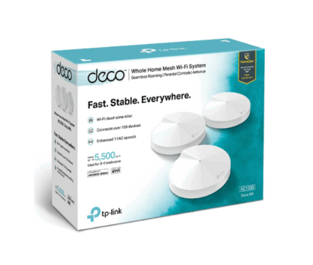 TP-Link TL-DECO M5-3 AC1300 Mesh Wi-Fi System (3-Pack)