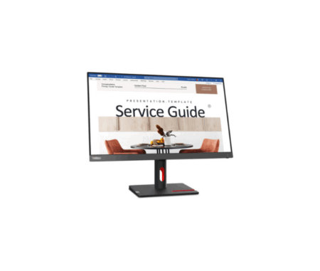 Lenovo ThinkVision S24i‑30 23.8″ FHD Monitor–Raven Black