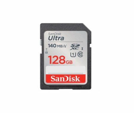 SanDisk Ultra® SDHC™ UHS-I card and SDXC™ UHS-I card Up to 140MB/s - 128GB